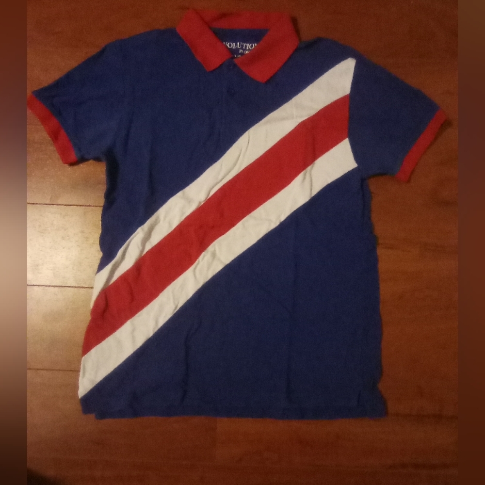 Evolution In Design polo type short sleeve shirt